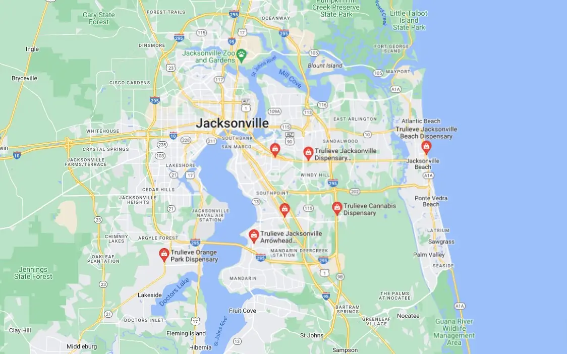 map trulieve